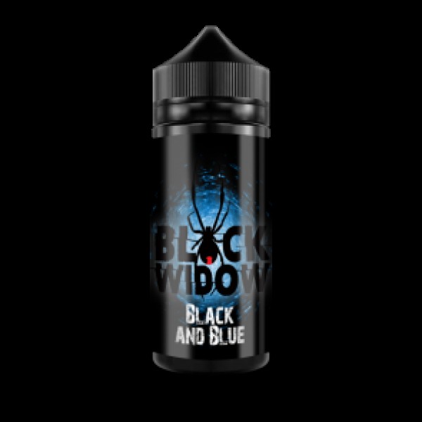 Black Widow Black and Blue 100ml E Liquid Juice 50VG Shortfill SubOhm Vape