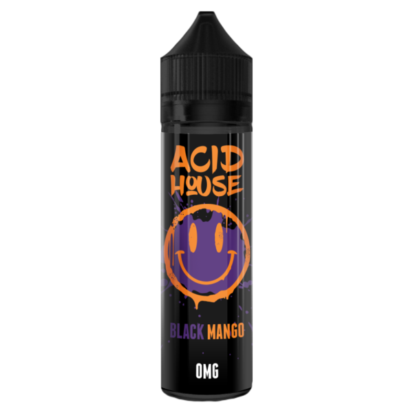 Black Mango Acid House 50ml E Liquid 70VG Vape Juice Shortfill