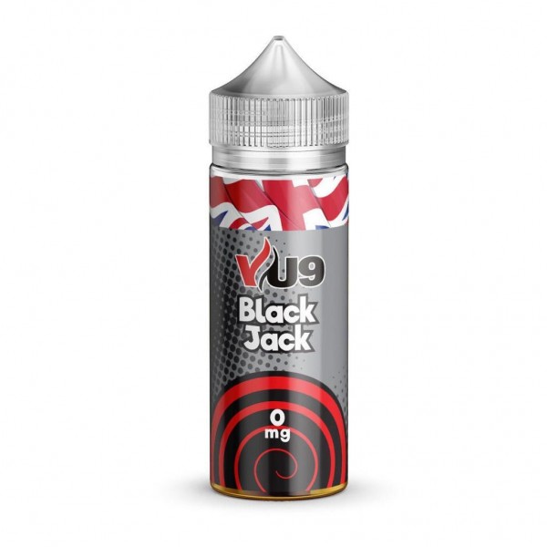 Black Jack By VU9 100ML E Liquid 70VG Vape 0MG Juice