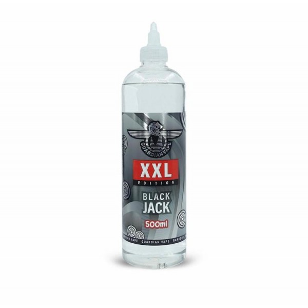 Black Jack By Guardian Vape XXL Edition 500ML E Liquid 70VG Vape 0MG Juice