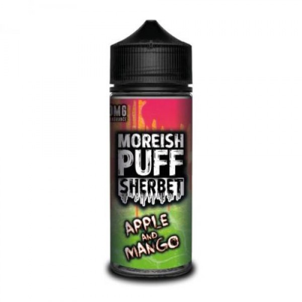 APPLE & MANGO – MOREISH PUFF SHERBET 100ML SHORTFILL E LIQUID 70VG VAPE