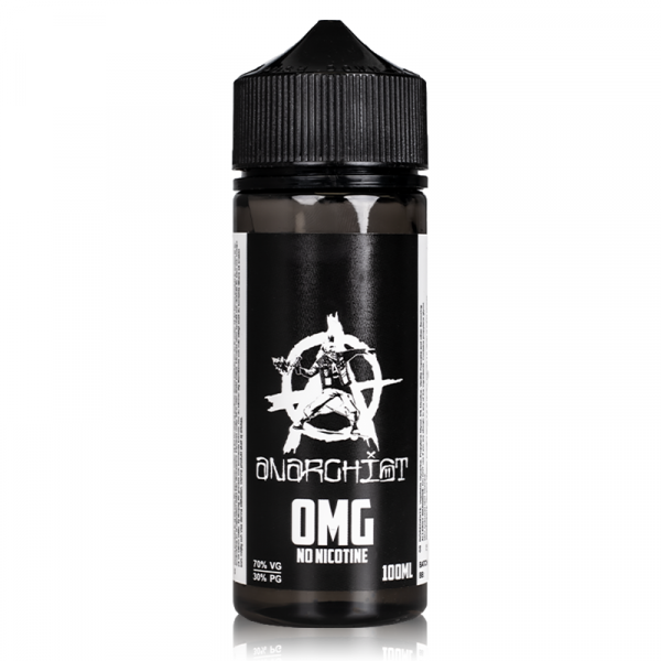 Black By Anarchist 100ML E Liquid 70VG Vape 0MG Juice Short Fill