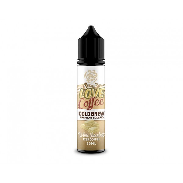 White Chocolate Iced by Love Coffee 50ML E-Liquid Juice 70VG Vape Shortfill