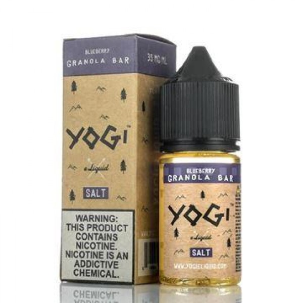 Blueberry Granola Bar By Yogi Salt 10ML E Liquid 50VG Vape 10MG/20MG Juice