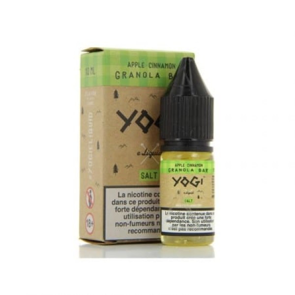 Apple Cinnamon Granola Bar By Yogi Salt 10ML E Liquid 50VG Vape 10MG/20MG Juice