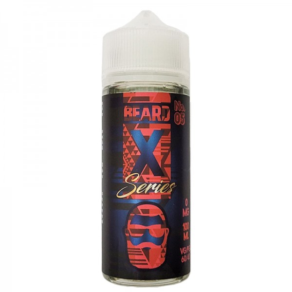 Beard Vape Co X Series No.05 100ML E Liquid 70VG Vape 0MG Juice