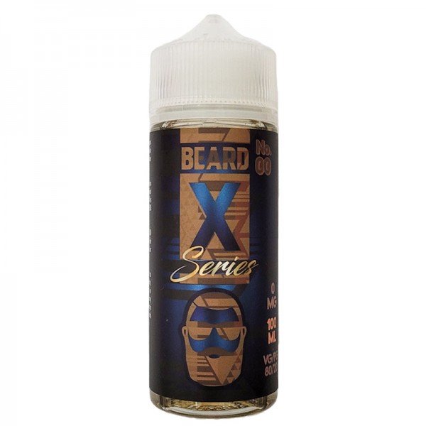Beard Vape Co X Series No.00 100ML E Liquid 70VG Vape 0MG Juice