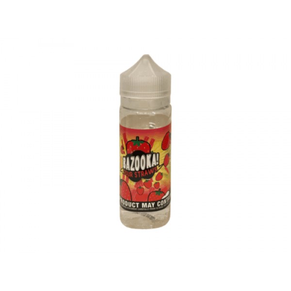 BAZOOKA – SOUR STRAWS E-LIQUID – STRAWBERRY 100ML