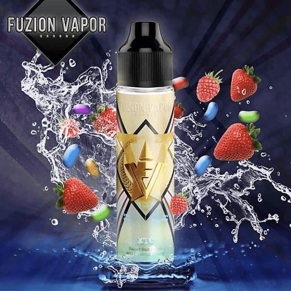 XTC By Fuzion Vapor 50ML E Liquid 70VG Vape 0MG Juice