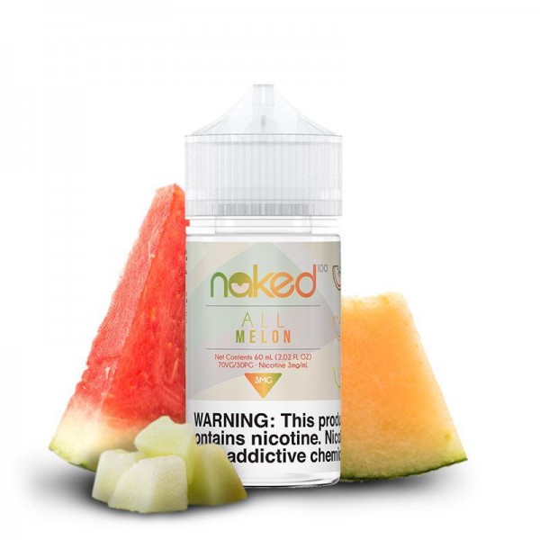 All Melon by Naked 100, 50ML E Liquid, 70VG Juice, 0MG Vape
