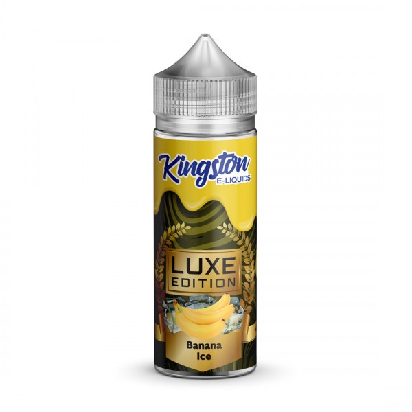 Banana Ice Luxe Edition By Kingston 100ML E Liquid 70VG Vape 0MG Juice