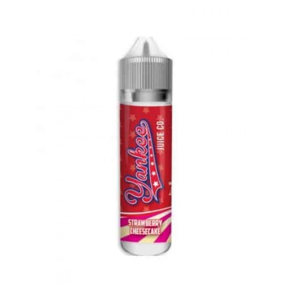 YANKEE JUICE CO – STRAWBERRY CHEESECAKE 50ML SHORTFILL E LIQUID 70VG VAPE