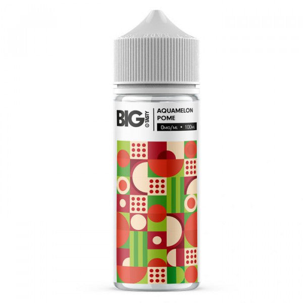 Aquamelon Pome by Big Tasty, 100ML E Liquid, 70VG Vape, 0MG Juice