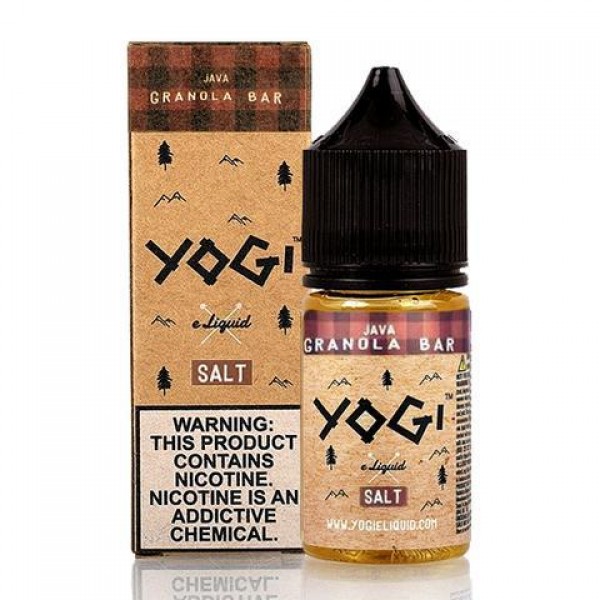 Java Granola Bar By Yogi Salt 10ML E Liquid 50VG Vape 10MG/20MG Juice