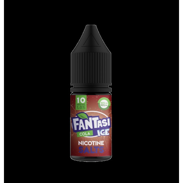 Cola By Fantasi Ice Nic Salts 10ML E Liquid 50VG/50PG Vape 10MG/20MG Juice