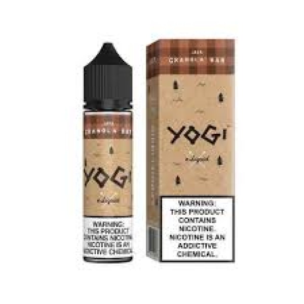 Yogi 50ml Java Granola Bar E Liquid E Juice 70VG Vape Shortfill Sub Ohm