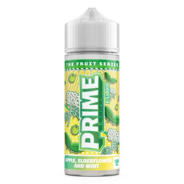 Apple, Elderflower & Mint - Fruit Series By Prime 100ML E Liquid 70VG Vape 0MG Juice