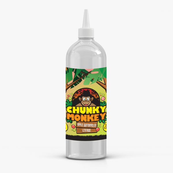Apple Watermelon & Citrus By Chunky Monkey (Kingston) 200ML E Liquid 60VG Vape 0MG Juice Short Fill