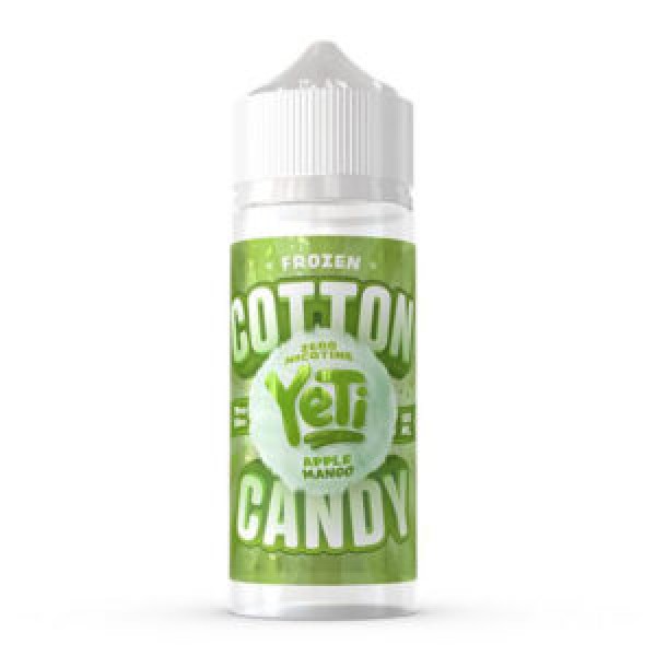 Apple Mango - Frozen Cotton Candy By Yeti 100ML E Liquid 70VG Vape 0MG Juice