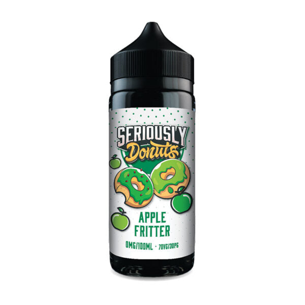 Apple Fritter By Doozy Seriously Donuts 100ML E Liquid 70VG Vape 0MG Juice