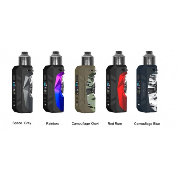 SIGELEI HUMVEE 80 Vape Kit POD Kit 80W 2ml Fog Tank All Colours