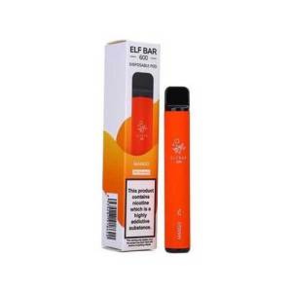 Mango by Elf Bar 600 Puff Disposable Pods
