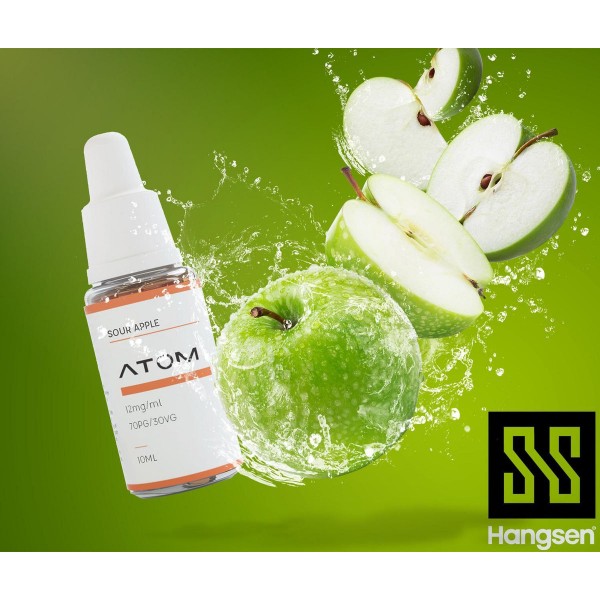 *NEW FLAVOUR* Hangsen Sour Apple E Liquid 10ML -  3MG/6MG/12MG/18MG MULTIBUY