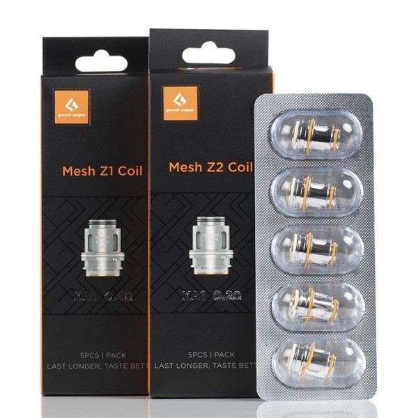 GEEKVAPE AEGIS X ZEUS MESH COILS - Z TANK (5 PACK)