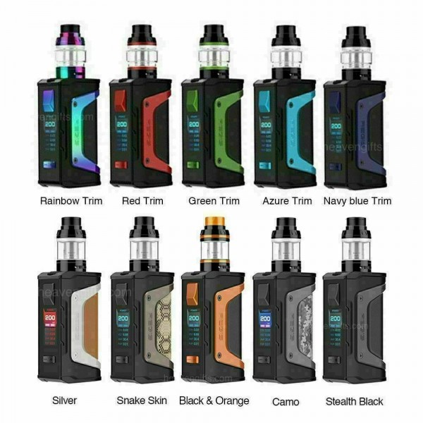 Geek Vape Aegis Legend Vape Kit 200w Box Mod 2ml Aero Mesh